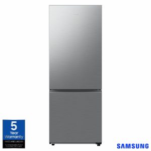 Samsung Series 8 SpaceMax RB53DG703ES9EU 538L Smart Combi Fridge Freezer, E Rated in Refined Inox