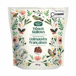 Truffettes de France French Mallows Strawberry and Milk Chocolate, 454g