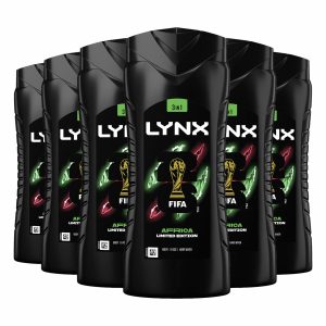Lynx Africa Shower Gel, 6 x 500ml