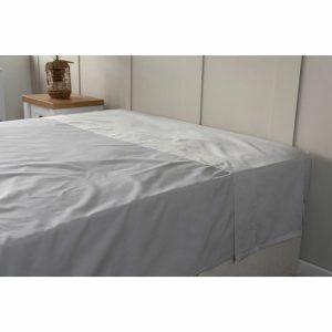 Belledorm Egyptian Cotton 600 Thread Count Platinum Flat Sheet, in 3 Sizes
