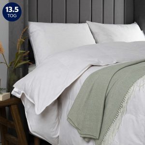 EarthKind™ Recycled Feather & Down 13.5 Tog Duvet, In 4 Sizes