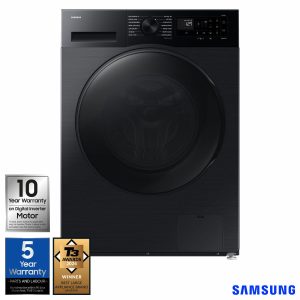 Samsung WD11DG5B15BBEU 11/6kg Washer Dryer, E Rated in Black