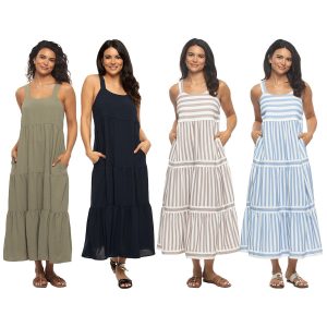 Jezebel Ladies Tiered Dress
