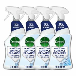 Dettol Antibacterial Surface Cleanser, 4 x 750ml