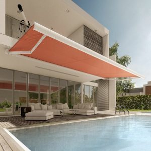 Olympus Awnings Hera Outdoor Patio Awning up to 3m Projection, Fully Installed