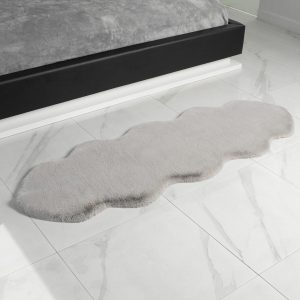 Mon Chateau Faux Fur Twin Rug in 3 Colours, 60 x 177 cm