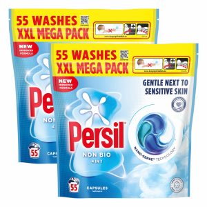 Persil Non Bio 4 in 1 Capsules, 2 x 55 Wash