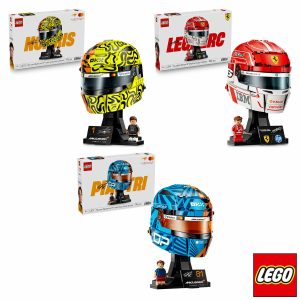 LEGO Editions Vehicles F1 Helmet Assortment - Models 43014 / 17 / 23 (14+ Years)