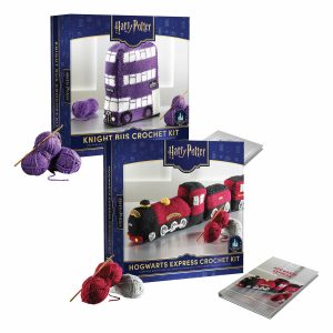 Harry Potter Crochet Kit in 2 Options: Night Bus or Hogwarts Express