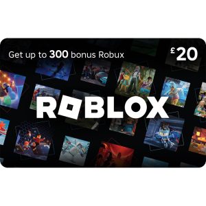 £20 Roblox Gift Card Singlepack (1 X £20)