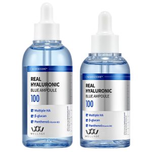 Wellage Real Hyaluronic Blue Ampoule, 100ML+60ML