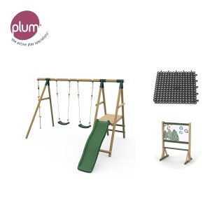 Plum Ultimate IV Premium Wood Swing (3-10 Years)