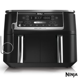 Ninja AF451UK Foodi MAX Dual Zone Air Fryer with Smart Cook System in Black