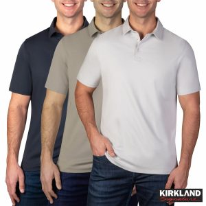 Kirkland Signature Men's Interlock Polo