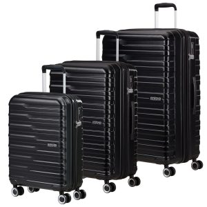 American Tourister Powerstack 3 Piece Luggage Set Spinner Case