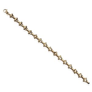 14ct Yellow Gold Fancy Link Bracelet