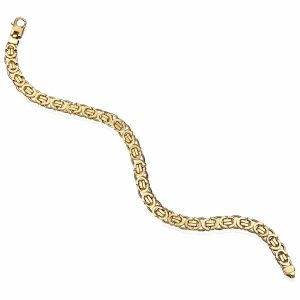 14ct Yellow Gold Bizantine Bracelet