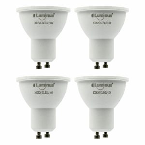 Luminus Smart GU10 LED Light Bulbs - 4 Pack
