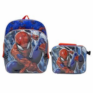 License Kid's Backpack with Detachable Lunch Bag Set