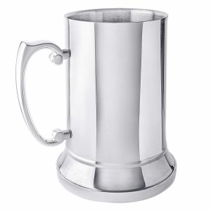 Fred Bennett Stainless Steel 580ml Tankard, Personalisation Available