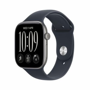 Apple Watch Series 12 GPS, 46mm Aluminium Case with Sport Band - M/L