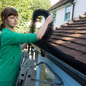 Hedgehog Gutter Brush Leaf and Debris Guard 2 x 4M