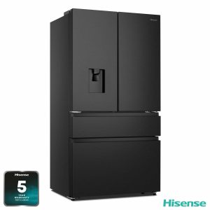 Hisense RF749N4SWFE, Multidoor Fridge Freezer E Rating in Black