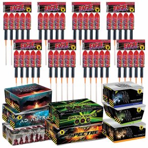 Black Cat Greatest Show Firework Display Kit