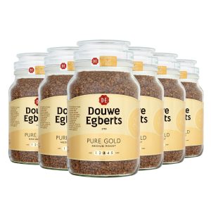 Douwe Egberts Pure Gold Coffee Granules, 6 x 400g